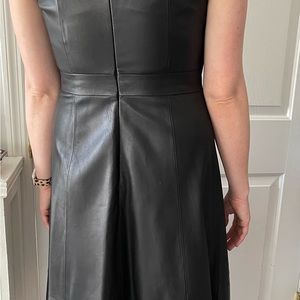Antonio Melani black leather dress, size 12